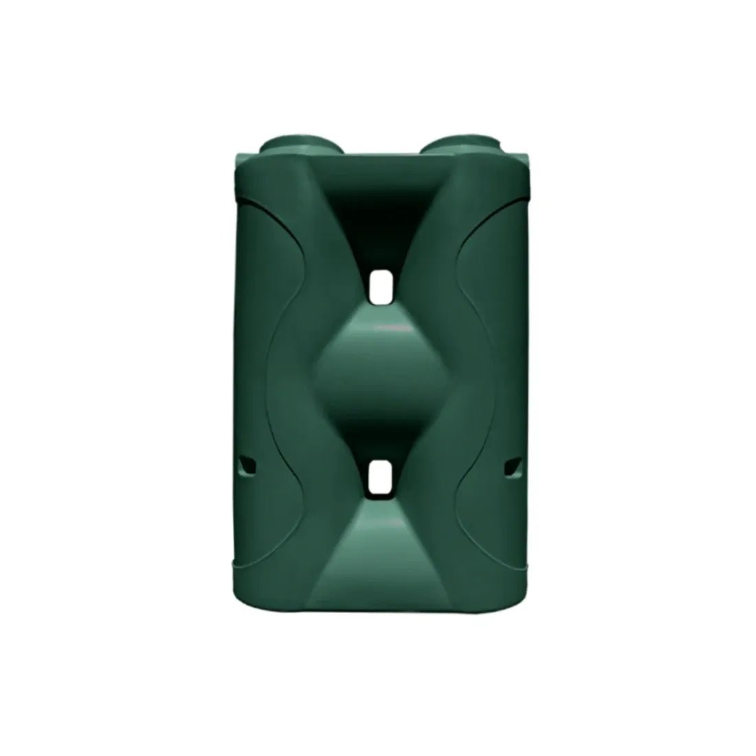 17516 - Tanks - Slimline Poly Rainwater Tank 1,500L - Heritage Green - Austral Ag