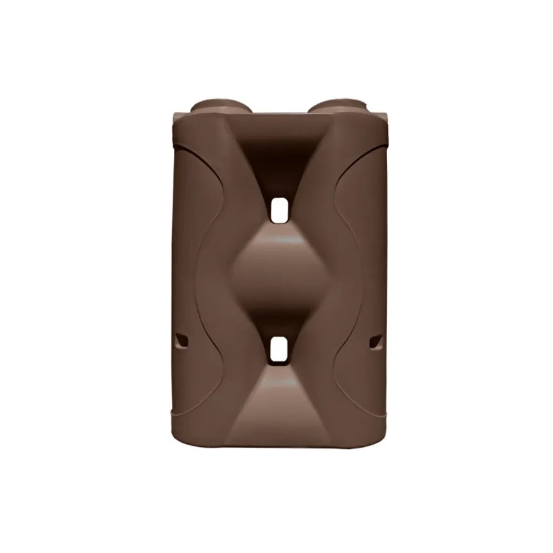 17506 - Tanks - Slimline Poly Rainwater Tank 1,500L - Autumn Brown - Austral Ag