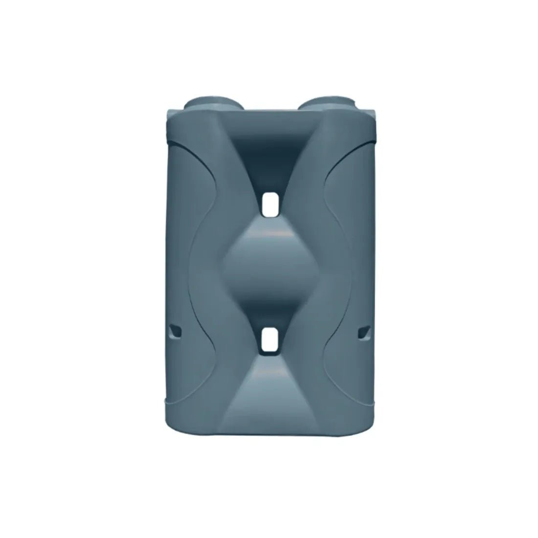 17524 - Tanks - Slimline Poly Rainwater Tank 1,500L - Stormedge Blue - Austral Ag