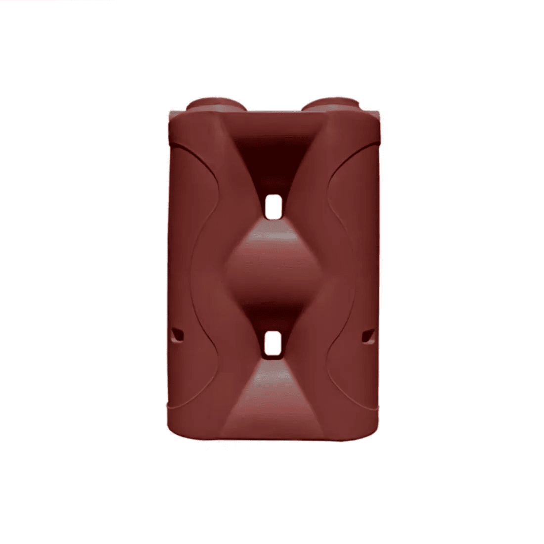 17517 - Tanks - Slimline Poly Rainwater Tank 1,500L - Heritage Red - Austral Ag