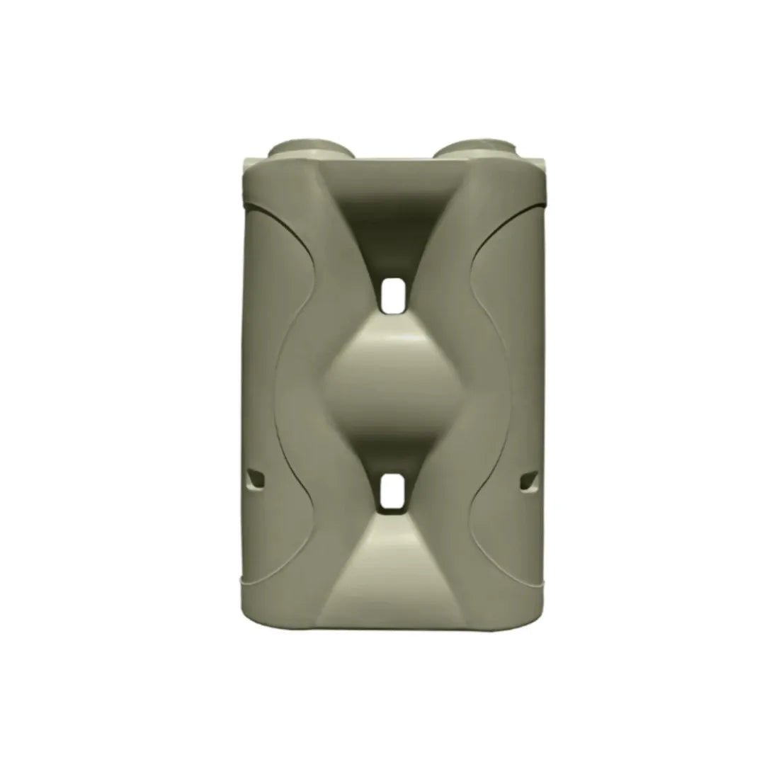 17514 - Tanks - Slimline Poly Rainwater Tank 1,500L - Earth Tone - Austral Ag