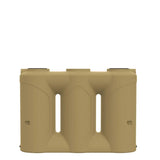 17536 - Tanks - Slimline Poly Rainwater Tank 2,000L - Desert Haze - Austral Ag