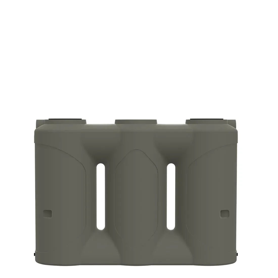 17538 - Tanks - Slimline Poly Rainwater Tank 2,000L - Earth Tone - Austral Ag