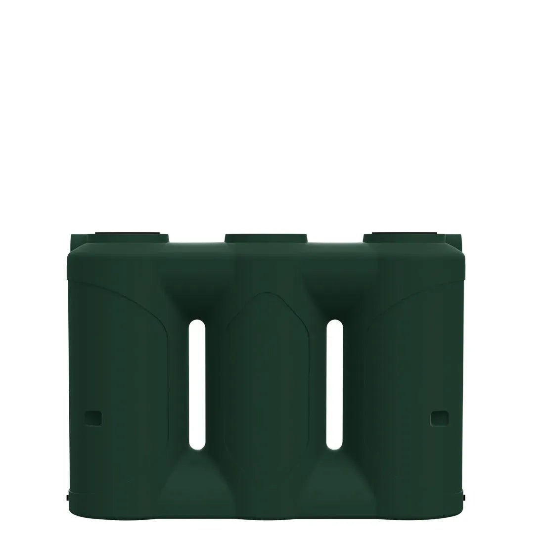 17540 - Tanks - Slimline Poly Rainwater Tank 2,000L - Heritage Green - Austral Ag