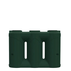 17540 - Tanks - Slimline Poly Rainwater Tank 2,000L - Heritage Green - Austral Ag