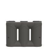17550 - Tanks - Slimline Poly Rainwater Tank 2,000L - Slate Grey - Austral Ag