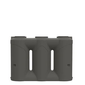 17550 - Tanks - Slimline Poly Rainwater Tank 2,000L - Slate Grey - Austral Ag