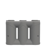 17539 - Tanks - Slimline Poly Rainwater Tank 2,000L - Gull Grey - Austral Ag
