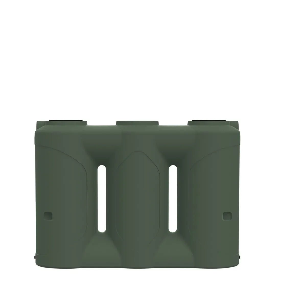 17545 - Tanks - Slimline Poly Rainwater Tank 2,000L - Mist Green - Austral Ag