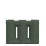 17545 - Tanks - Slimline Poly Rainwater Tank 2,000L - Mist Green - Austral Ag