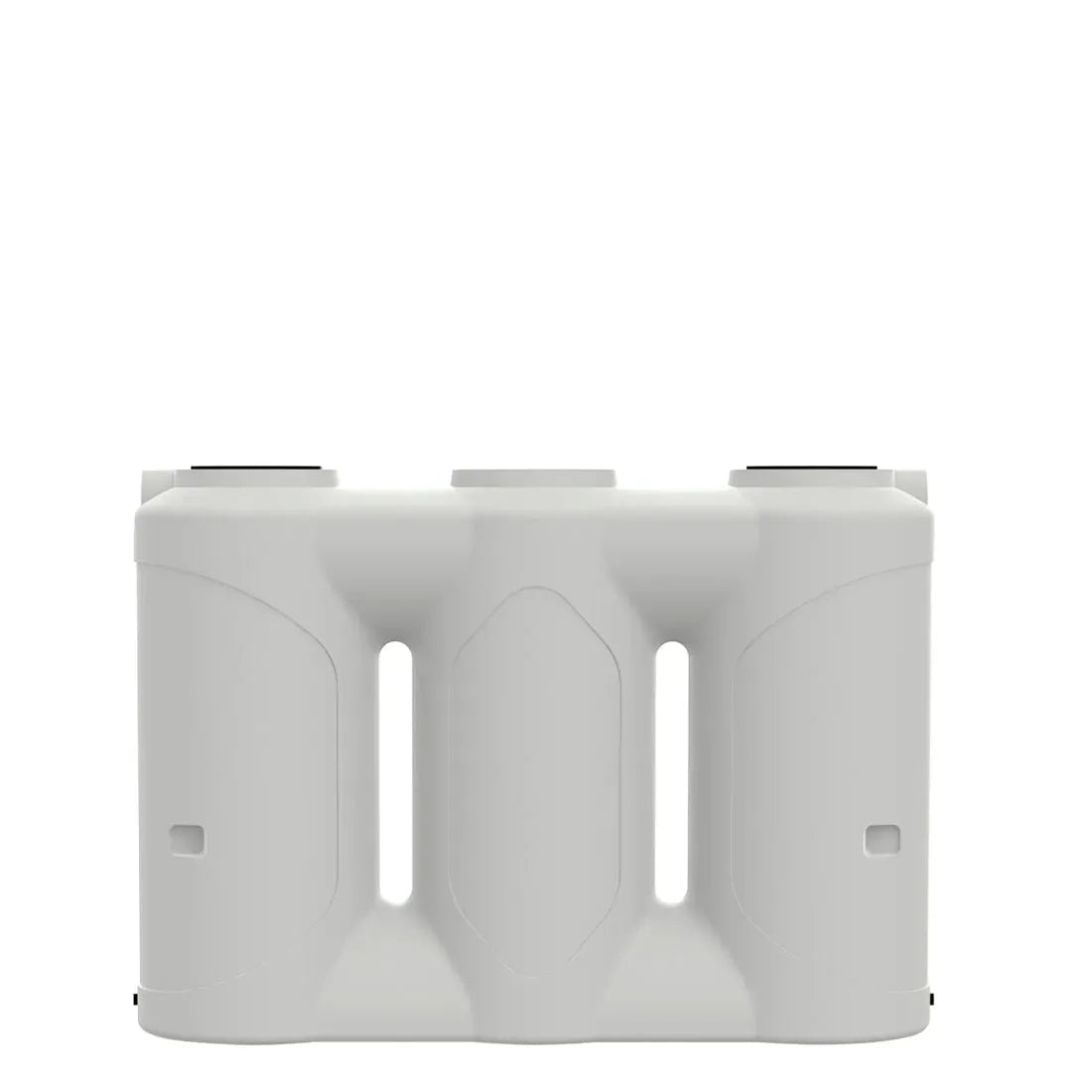 17575 - Tanks - Slimline Poly Rainwater Tank 2,000L - Tank White - Austral Ag