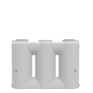 17575 - Tanks - Slimline Poly Rainwater Tank 2,000L - Tank White - Austral Ag