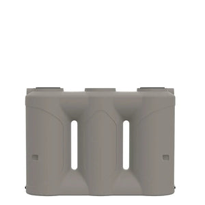 17533 - Tanks - Slimline Poly Rainwater Tank 2,000L - Birch Grey - Austral Ag
