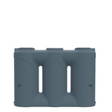 17548 - Tanks - Slimline Poly Rainwater Tank 2,000L - Stormedge Blue - Austral Ag