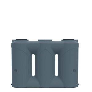 17548 - Tanks - Slimline Poly Rainwater Tank 2,000L - Stormedge Blue - Austral Ag