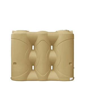 17649 - Tanks - Slimline Poly Rainwater Tank 3,000L - Wheat - Austral Ag