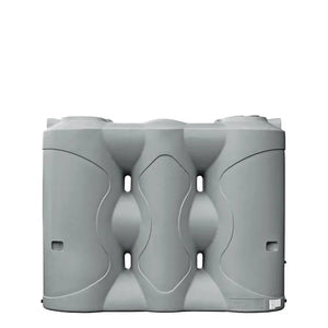 17579 - Tanks - Slimline Poly Rainwater Tank 3,000L - Armour Grey - Austral Ag