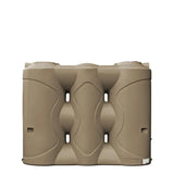 17578 - Tanks - Slimline Poly Rainwater Tank 3,000L - Autumn Brown - Austral Ag