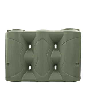 17665 - Tanks - Slimline Poly Rainwater Tank 4,000L - Mist Green - Austral Ag