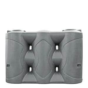 17651 - Tanks - Slimline Poly Rainwater Tank 4,000L - Armour Grey - Austral Ag