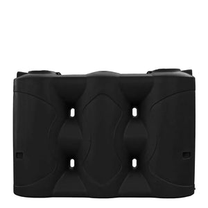 17654 - Tanks - Slimline Poly Rainwater Tank 4,000L - Black - Austral Ag