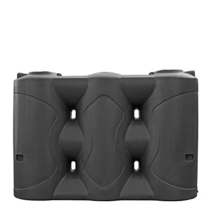 17655 - Tanks - Slimline Poly Rainwater Tank 4,000L - Dark Grey - Austral Ag