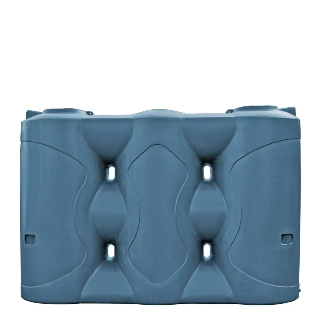 17668 - Tanks - Slimline Poly Rainwater Tank 4,000L - Stormedge Blue - Austral Ag