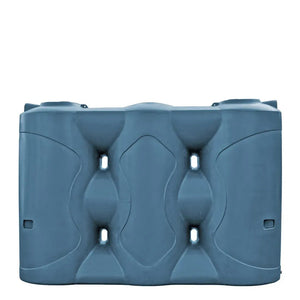 17668 - Tanks - Slimline Poly Rainwater Tank 4,000L - Stormedge Blue - Austral Ag