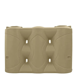 17673 - Tanks - Slimline Poly Rainwater Tank 4,000L - Wheat - Austral Ag