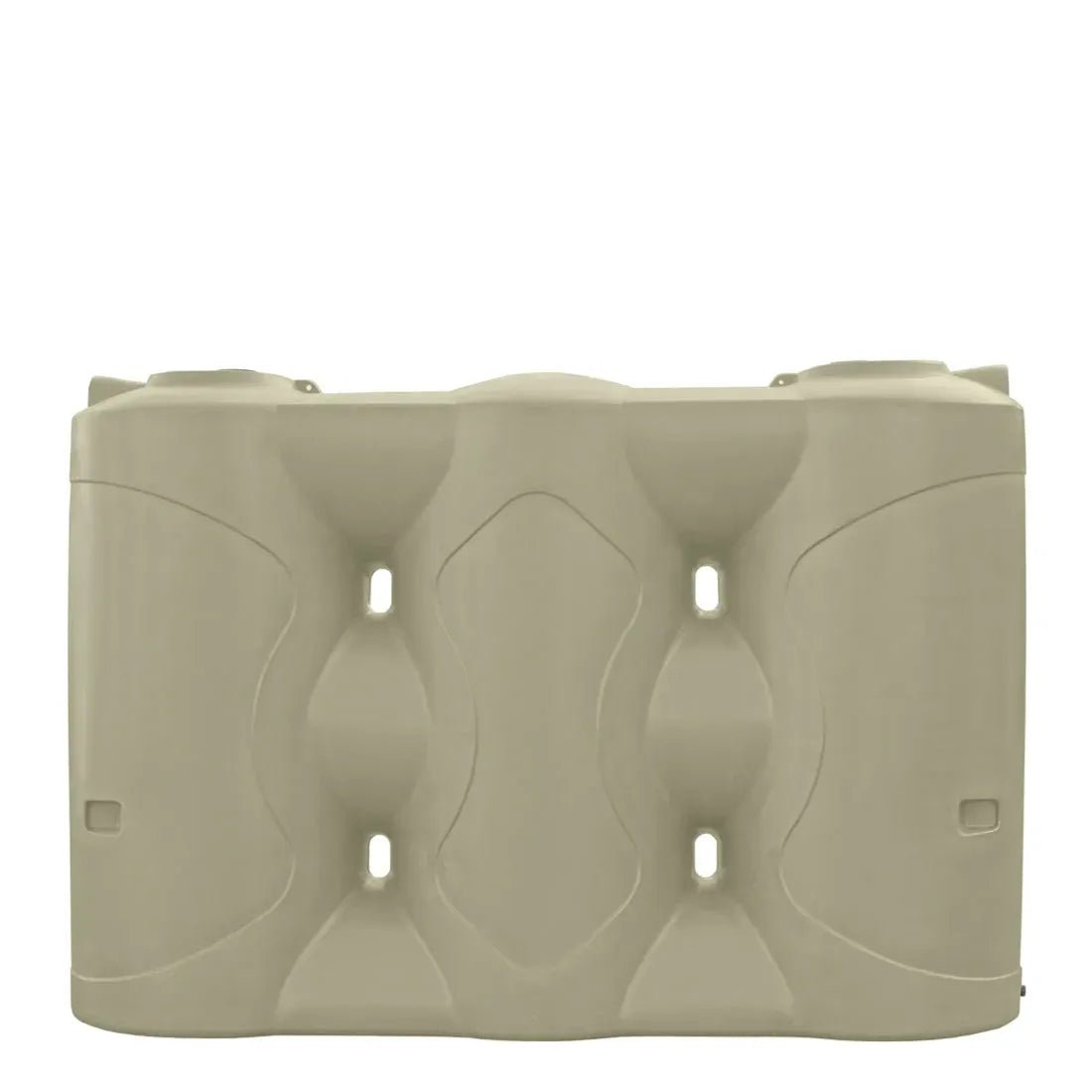 17669 - Tanks - Slimline Poly Rainwater Tank 4,000L - Smooth Cream - Austral Ag