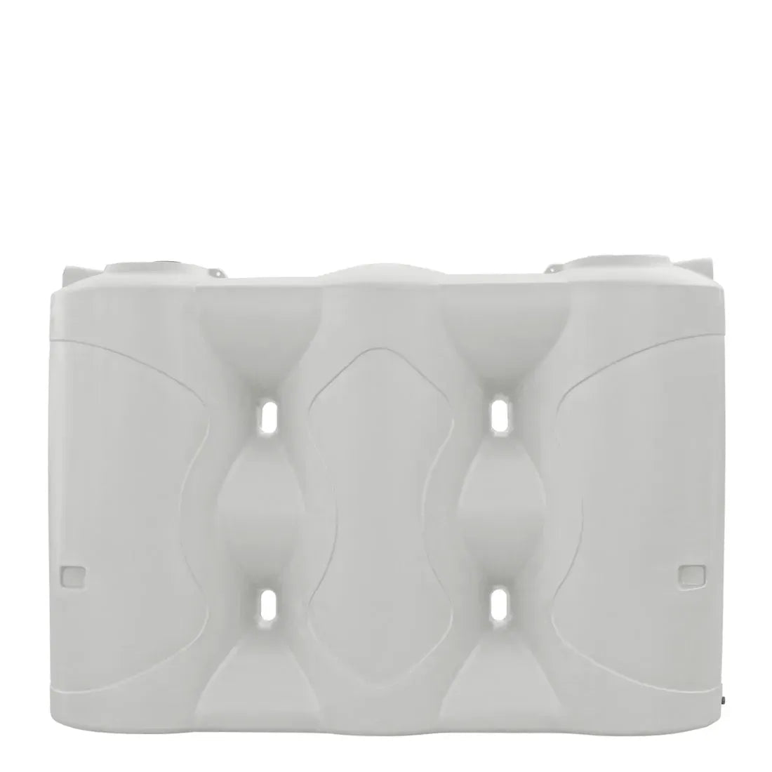 17671 - Tanks - Slimline Poly Rainwater Tank 4,000L - Tank White - Austral Ag