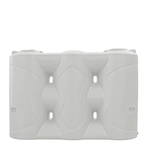 17671 - Tanks - Slimline Poly Rainwater Tank 4,000L - Tank White - Austral Ag