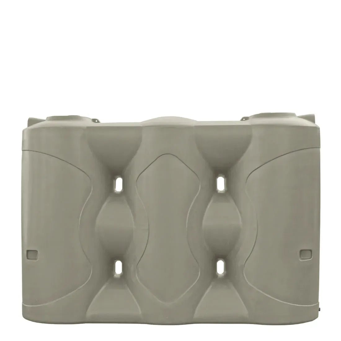 17657 - Tanks - Slimline Poly Rainwater Tank 4,000L - Evening Haze - Austral Ag