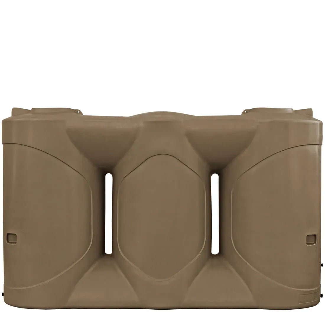 17674 - Tanks - Slimline Poly Rainwater Tank 5,000L - Autumn Brown - Austral Ag