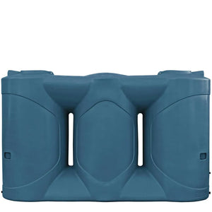 17692 - Tanks - Slimline Poly Rainwater Tank 5,000L - Stormedge Blue - Austral Ag
