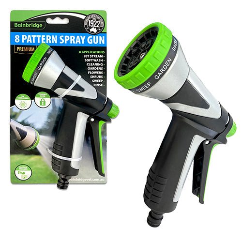 Spray Gun - Premium - 8 Pattern - Hardware - Austral Ag