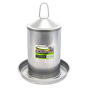 11526 - Animal Accessories - Stainless Steel Poultry Drinker - 3L - Austral Ag
