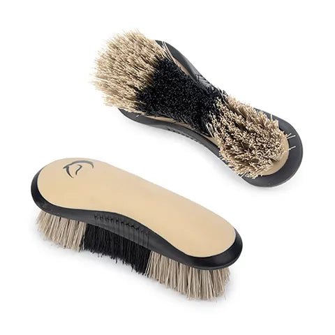 11422 - Animal Accessories - STIFF DANDY BRUSH SENIOR - Black/Beige - Austral Ag