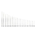 15580 - Animal Health - Straight Triangular Suture 104 - Size 19 - Austral Ag
