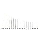 15580 - Animal Health - Straight Triangular Suture 104 - Size 19 - Austral Ag