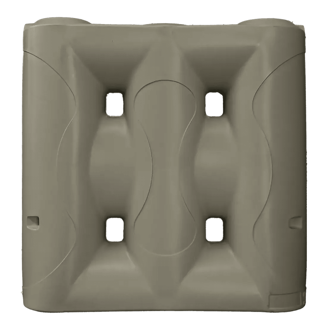 17559 - Tanks - Superslim Poly Rainwater Tank 2,000L - Earth Tone - Austral Ag