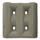 17559 - Tanks - Superslim Poly Rainwater Tank 2,000L - Earth Tone - Austral Ag