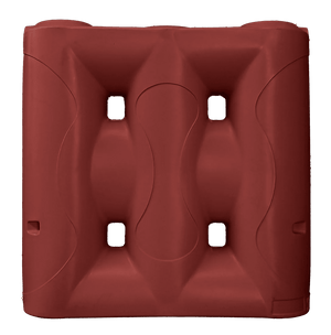 17562 - Tanks - Superslim Poly Rainwater Tank 2,000L - Heritage Red - Austral Ag