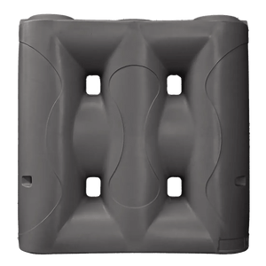 17556 - Tanks - Superslim Poly Rainwater Tank 2,000L - Dark Grey - Austral Ag