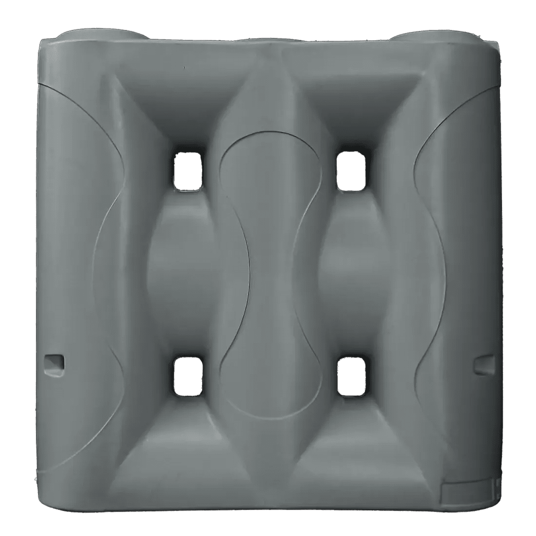 17552 - Tanks - Superslim Poly Rainwater Tank 2,000L - Armour Grey - Austral Ag