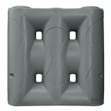 17552 - Tanks - Superslim Poly Rainwater Tank 2,000L - Armour Grey - Austral Ag
