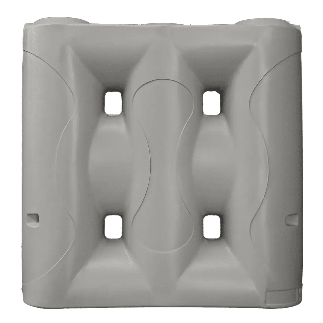17560 - Tanks - Superslim Poly Rainwater Tank 2,000L - Gull Grey - Austral Ag
