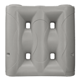 17560 - Tanks - Superslim Poly Rainwater Tank 2,000L - Gull Grey - Austral Ag