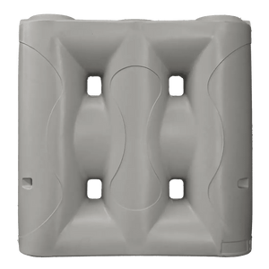 17560 - Tanks - Superslim Poly Rainwater Tank 2,000L - Gull Grey - Austral Ag