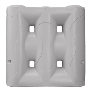 17572 - Tanks - Superslim Poly Rainwater Tank 2,000L - Tank White - Austral Ag